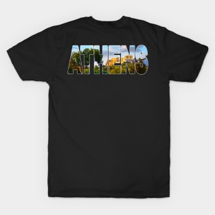 ATHENS - Acropolis at Sunset Greece T-Shirt